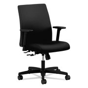 Hon Ignition Series Fabric Low-Back Task Chair, Black, Base: Black HITL1.A.H.U.CU10.T.SB